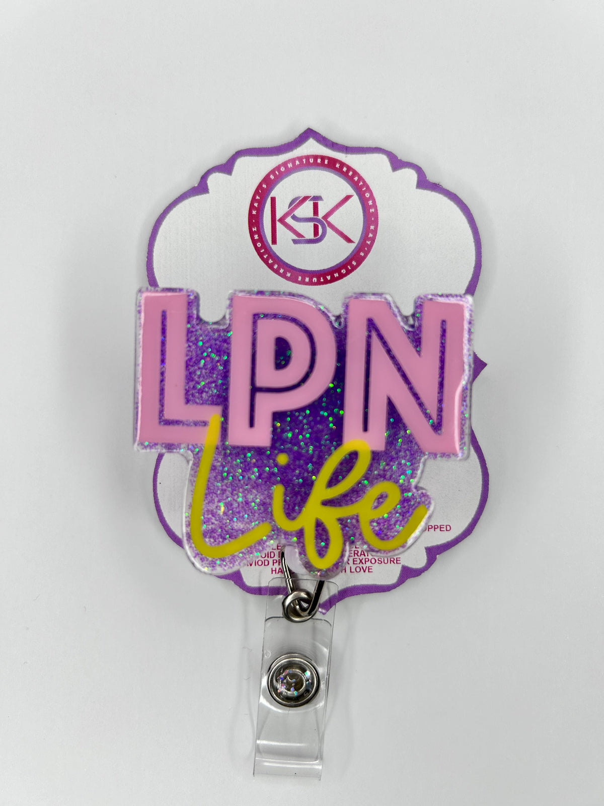 LPN Life Badge Reel